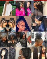Stylish African Braids Poster