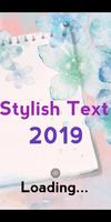 Free Stylish Text 2019-Pro Fancy Text for WhatsApp Affiche