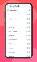 Stylish Font - Text Generator স্ক্রিনশট 2