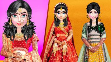 Hindu Wala Game :Indian Makeup capture d'écran 1