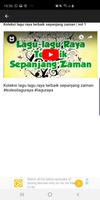 Lagu Raya Popular Ekran Görüntüsü 2