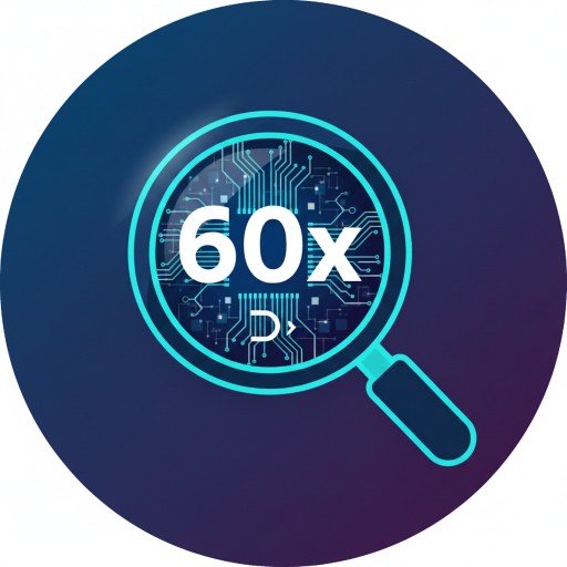 Magnifying Glass Text Zoom 60x