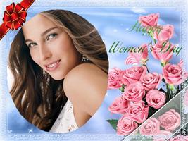 Women Day Photo Frames الملصق