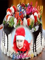 Birthday Chocolate Cake Frames تصوير الشاشة 3