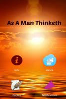 As A Man Thinketh Plakat