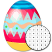 Easter Egg Coloring By Number