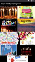 Happy Birthday Greeting Card poster