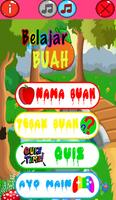 Belajar Nama Buah poster