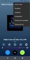 Rádio Fonte de Vida 106,5 FM スクリーンショット 1