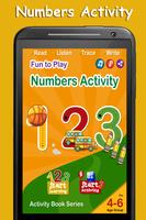 Numbers 123 Activity Book ポスター
