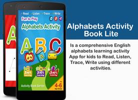 Letters Alphabet Activity Book Affiche