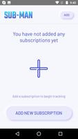 SubMan - Subscription manager & tracker screenshot 1