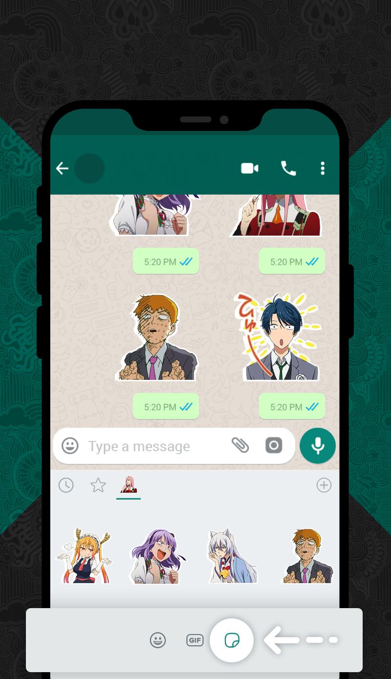My Anime Stickers For Whatsapp For Android Apk Download