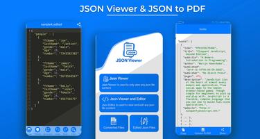 پوستر JSON Viewer: JSON Reader