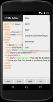 HTML Editor penulis hantaran
