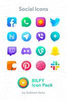 برنامه‌نما Bilfy Icon Pack عکس از صفحه