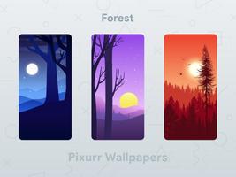 Pixurr Wallpapers - 4K, HD Wal تصوير الشاشة 2