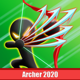 Stickman Archer Shooter : Strike Galaxy Attack icône