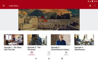 برنامه‌نما The Israel Story عکس از صفحه