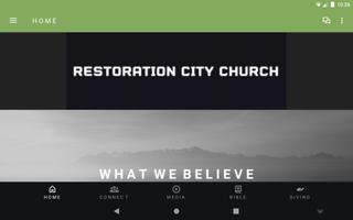 Restoration City Church TC capture d'écran 3