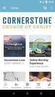 Cornerstone الملصق