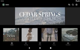 Cedar Springs Community Church capture d'écran 3