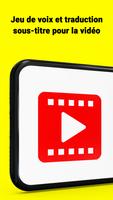 Sous-titres pour vidéos, tube Affiche