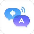Video voice translate icon