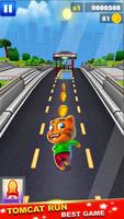 Subway  cat run and jump ポスター