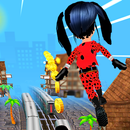 Subway Lady Bug Run Free Game aplikacja