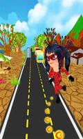 Subway Lady Bug Run تصوير الشاشة 1