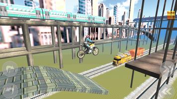 پوستر Subway Moto Rider