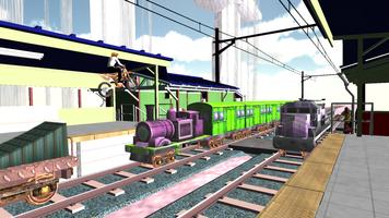 Metro Moto Rider - Train Rush captura de pantalla 2