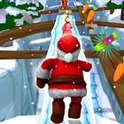 Subway Santa Runner Game icône