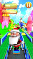 Subway Santa Runner Game captura de pantalla 1