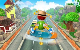 Subway Game : Hoverboard surfers game poster