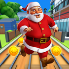 Subway Santa Xmas Run أيقونة