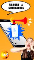 Air horn, Fart & prank sounds Affiche