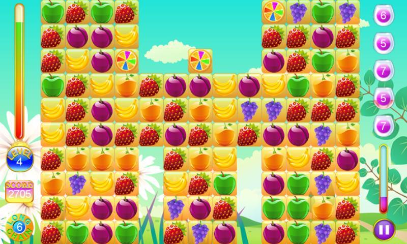 Играть фрукты и ягоды