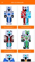 Frost Diamond Skins for MCPE Affiche