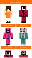 Poster Squid Skins for Minecraft PE