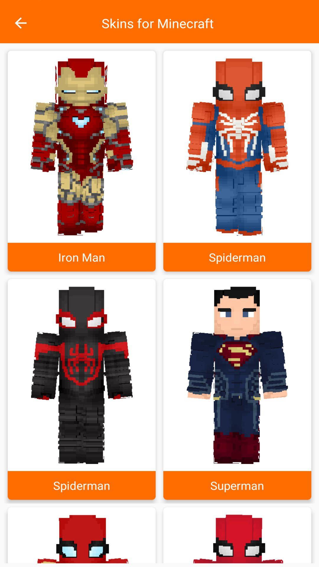 Superhero Skin For Minecraft Apk For Android Download
