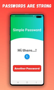 Simple Password Generator😮 - Suggested passwords poster