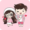 Couple Wallpaper Cartoon icon