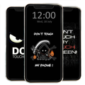 Don't Touch My Phone Wallpaper