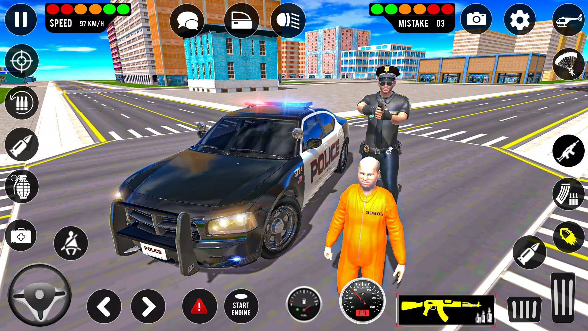 Baixar Perseguição carro de polícia 1.0 Android - Download APK Grátis