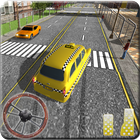 Taxi Driving in Rush City icon