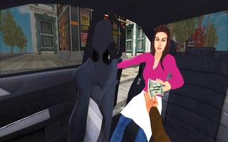 Taxi Driving in Rush City syot layar 1