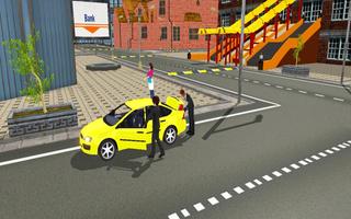 3D táxi motorista : Novo Táxi jogos imagem de tela 2