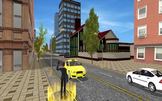 3D taxi conductor : nuevo taxi juegos captura de pantalla 3